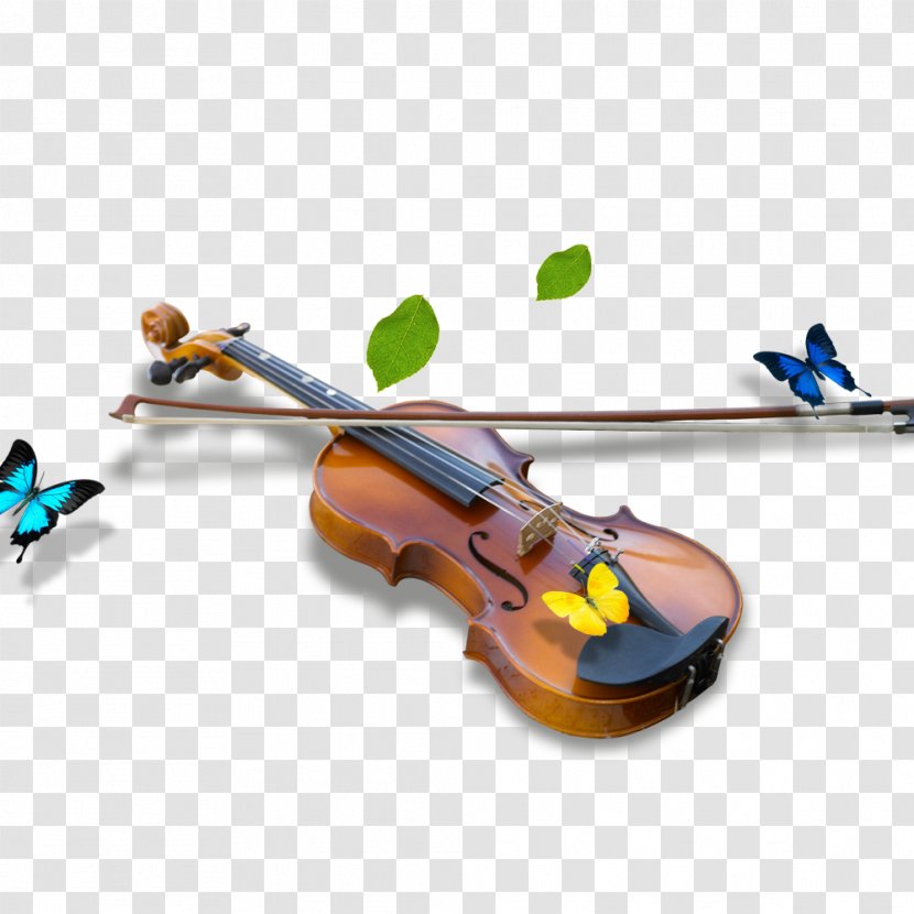 Violin Download Musical Instrument - Silhouette Transparent PNG