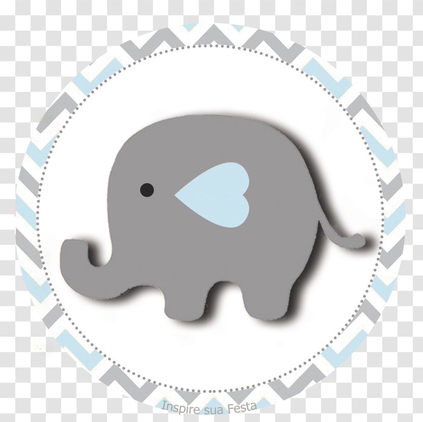 Baby Shower Elephant Hathi Jr. Yellow Convite - Jaw Transparent PNG