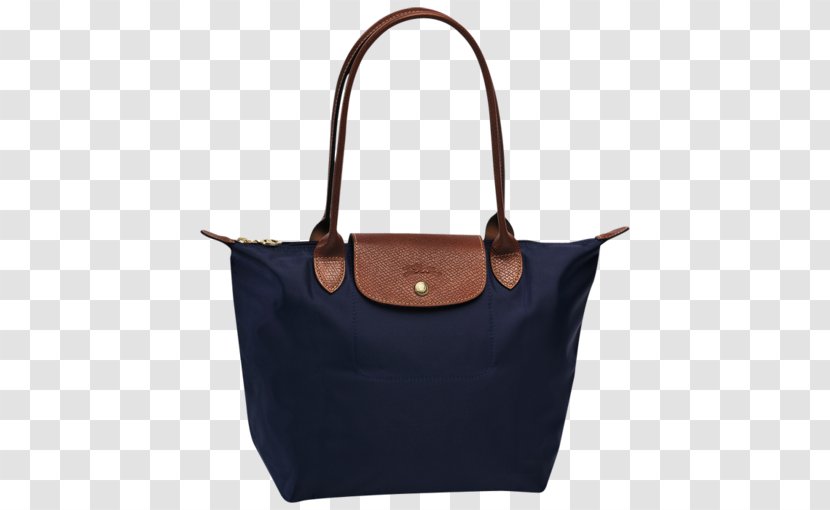 Longchamp Pliage Tote Bag Handbag - White - Women Transparent PNG
