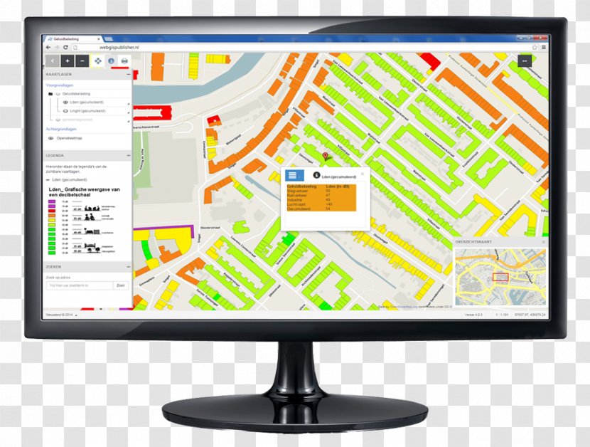 Computer Monitors GPS Navigation Systems Web Mapping Nieuwland Geo Informatie - Information - Agriculture Product Flyer Transparent PNG