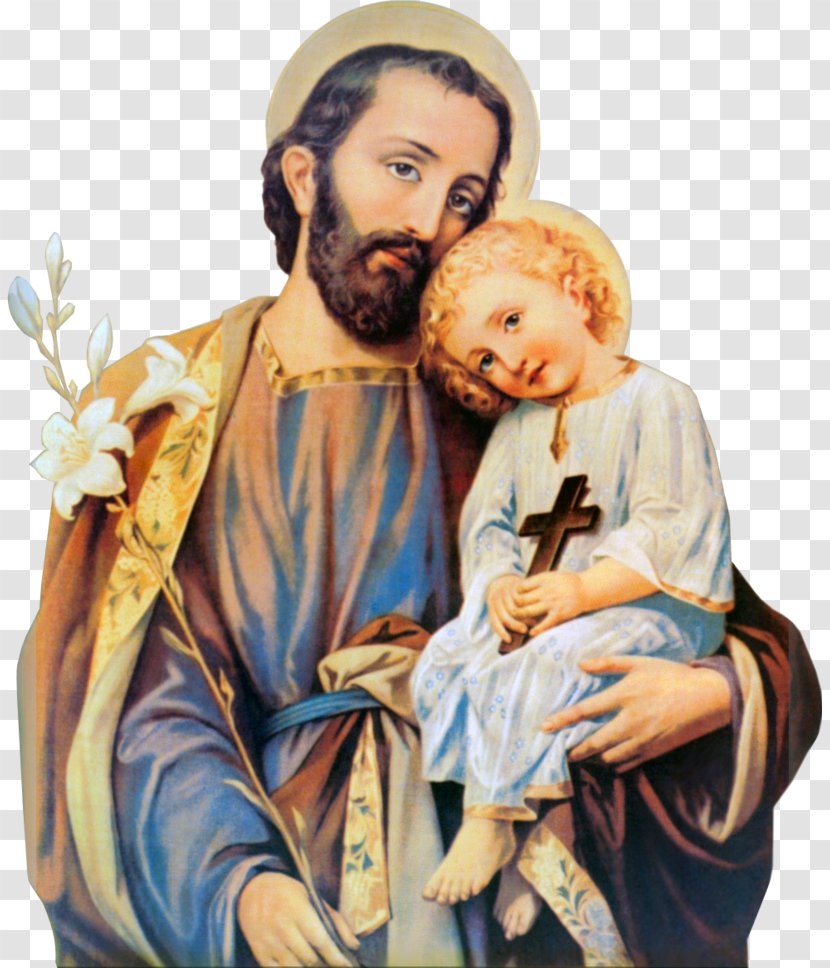 Saint Joseph Child Jesus Father Transparent PNG