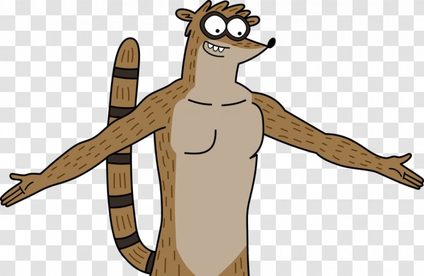 Rigby Mordecai Character Skips Animation - Horse Like Mammal - Sing A Song Transparent PNG