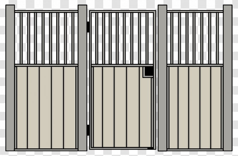 Facade Drawing Door Horse - Home Fencing Transparent PNG
