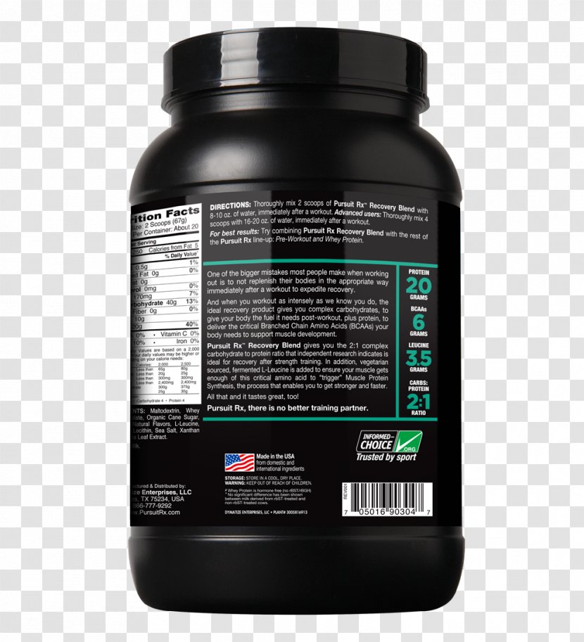 Dietary Supplement Whey Protein Bodybuilding Casein - Tozu - Pursuit Transparent PNG