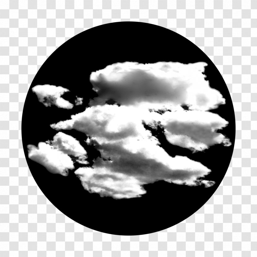 Cartoon Nature Background - Cumulus - Sticker Blackandwhite Transparent PNG