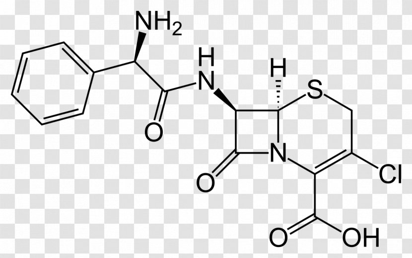 Cefaclor Cephalosporin Antibiotics Amoxicillin Pharmaceutical Drug - Material - Molecular Structure Transparent PNG