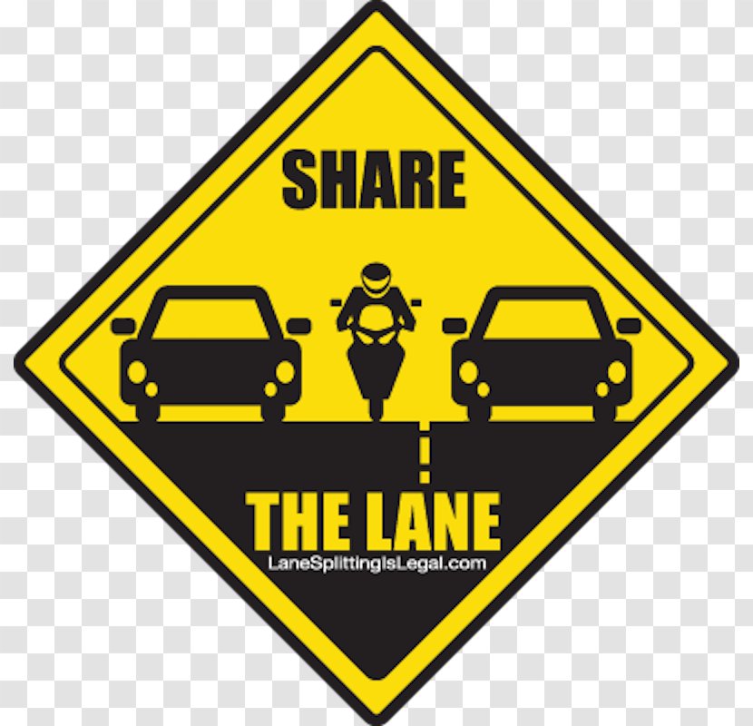 California Lane Splitting Motorcycle Sharing - Area Transparent PNG