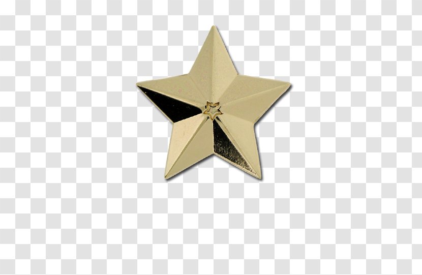 Badges Plus Ltd Star Lapel Pin - Gold Badge Transparent PNG