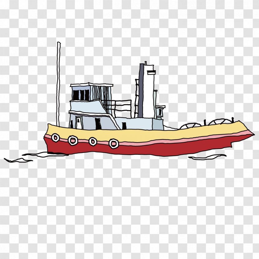 Boat Sailing Ship Illustration - Fine Transparent PNG