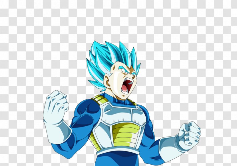 Vegeta Frieza Goku Master Roshi Super Saiyan - Cartoon - Blue Transparent PNG
