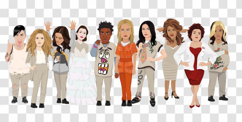 Netflix Orange Is The New Black OITNB Campaign Television Show - Heart - Header Transparent PNG