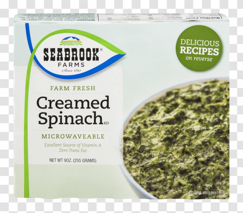 Seabrook Farms Spinach Leaf Vegetable Publix Transparent PNG