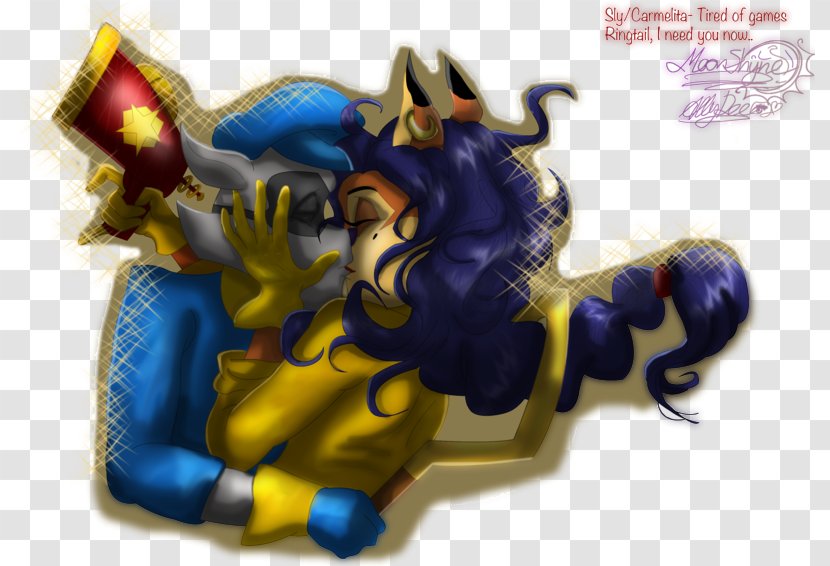 Sly Cooper DeviantArt Inspector Carmelita Fox Fan Fiction - Legendary Creature - Interpol Transparent PNG