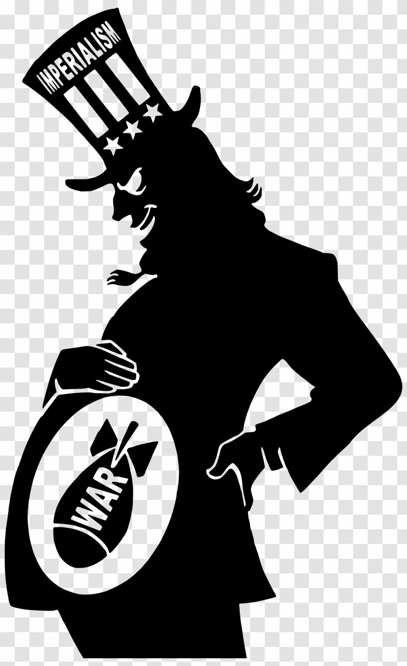 Imperialism Clip Art - Black - Uncle Transparent PNG