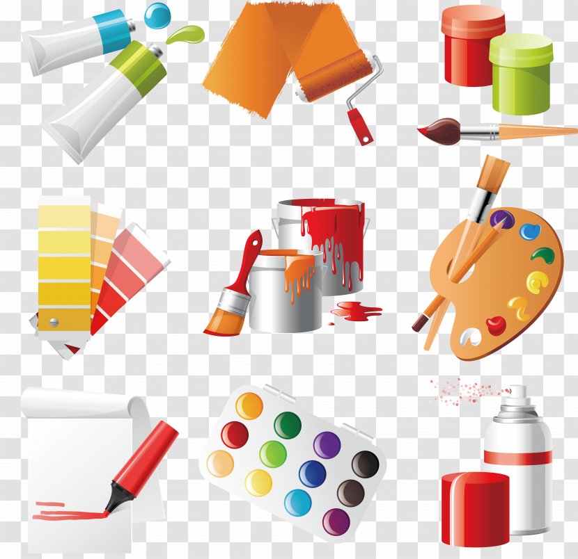 Art Painting Drawing Icon - Tools Transparent PNG