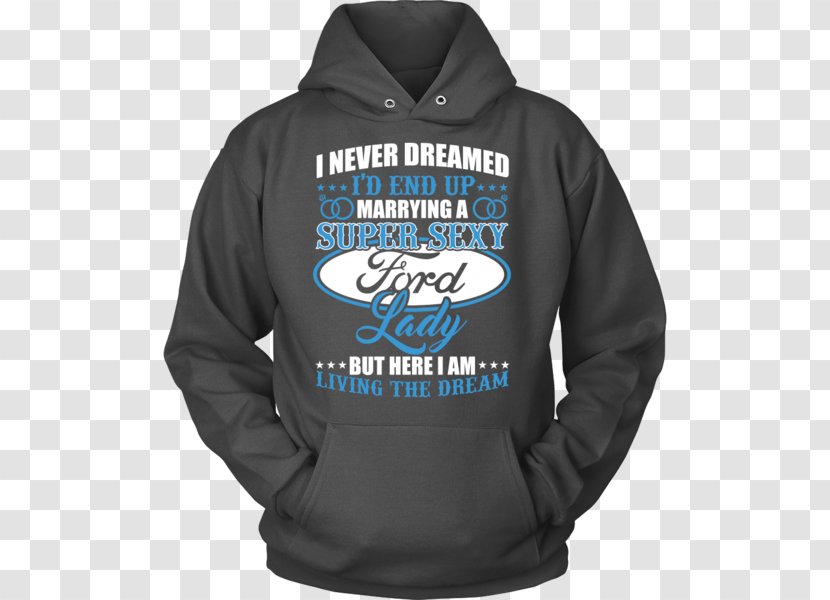 Hoodie Long-sleeved T-shirt Ice Hockey - Grandmother Transparent PNG