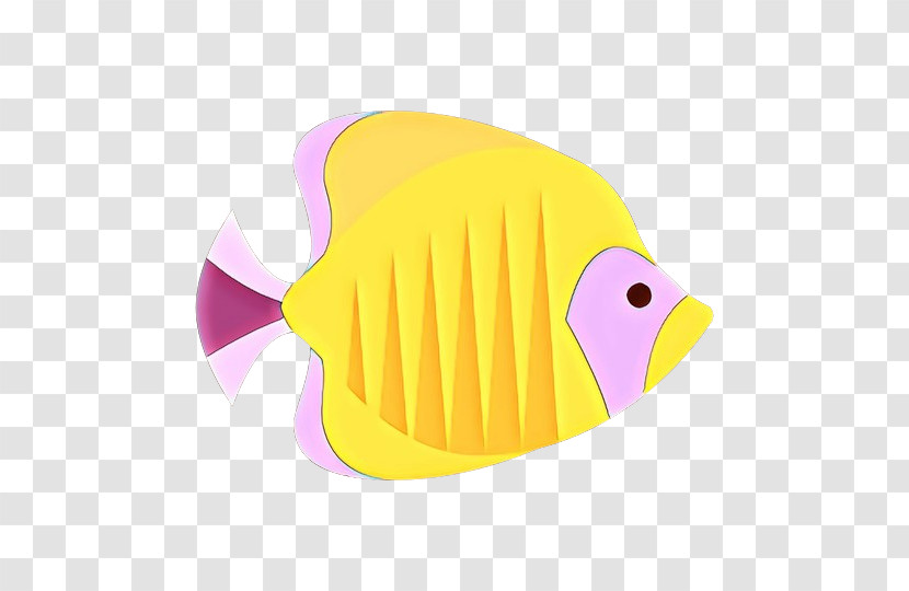 Fish Yellow Butterflyfish Fish Pomacanthidae Transparent PNG