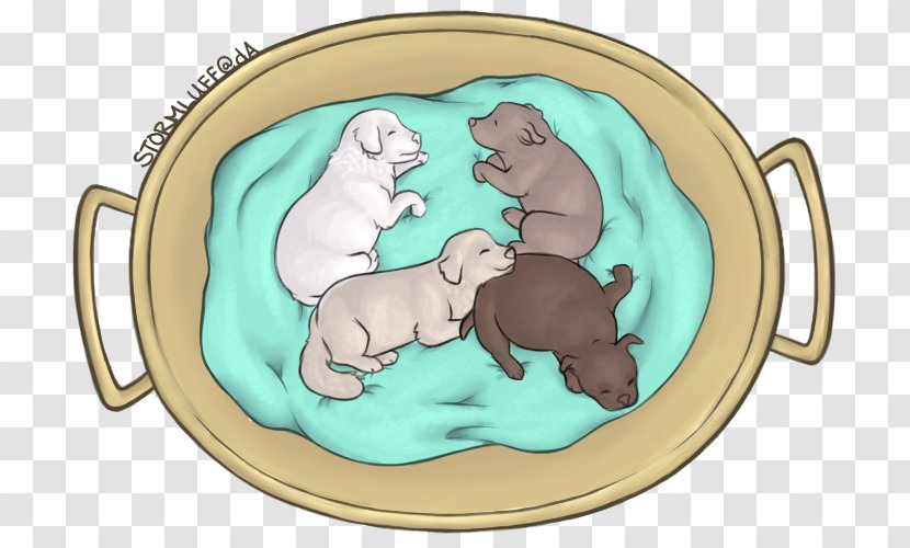 Puppy Dog Turquoise Nose Oval - Like Mammal Transparent PNG