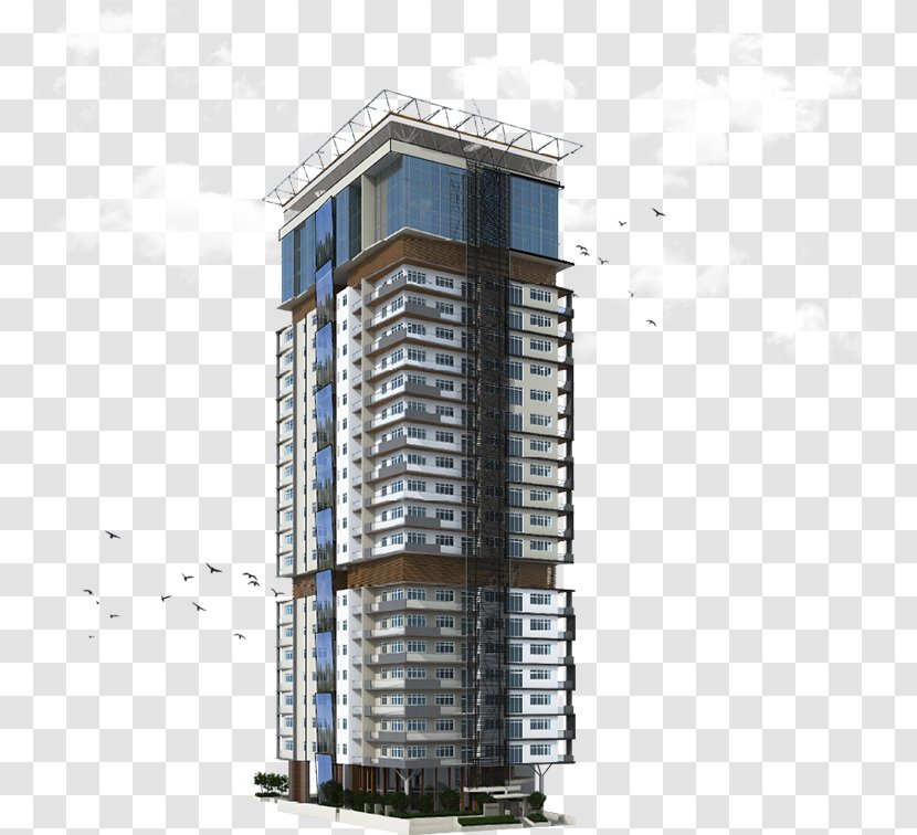 High-rise Building Architecture Skyscraper - Facade Transparent PNG