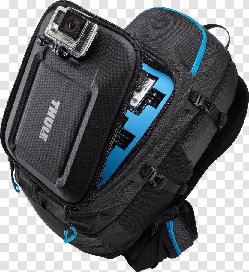 Backpack Action Camera GoPro Thule - Travel Transparent PNG