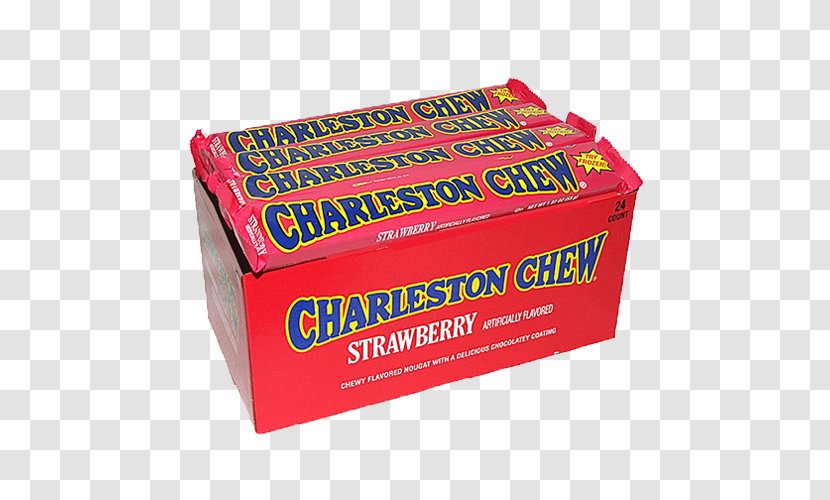 Charleston Chew Strawberry Product Confectionery - Flavor Transparent PNG