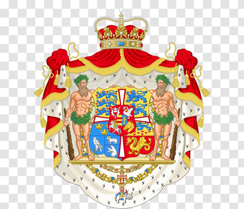 Coat Of Arms Denmark Danish Royal Family The United Kingdom - Crown Transparent PNG