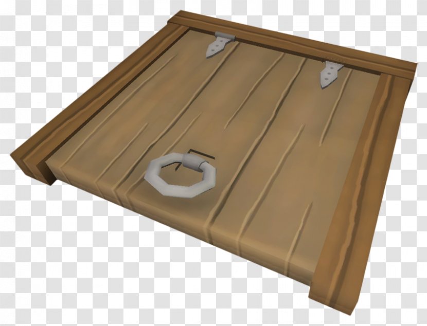 Trapdoor Wood Building House - Door Transparent PNG