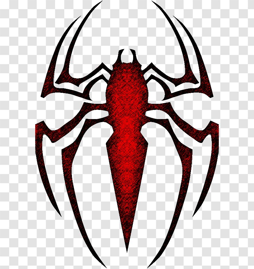 The Amazing Spider-Man Logo Clip Art - Ultimate Comics Spiderman - Symbol Transparent PNG
