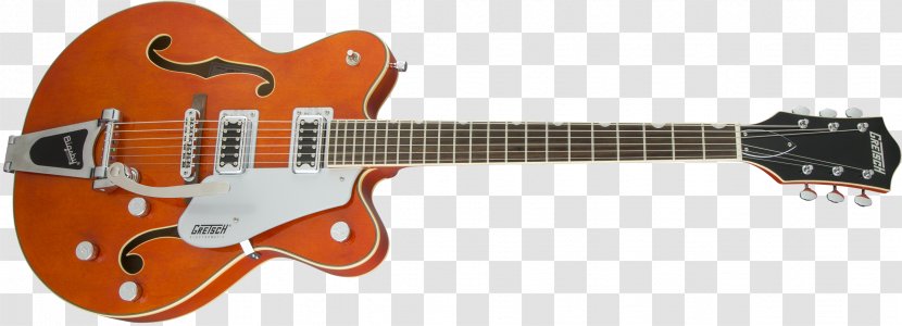 Gretsch Guitars G5422TDC G5420T Electromatic Semi-acoustic Guitar Archtop - Musical Instrument - Body Build Transparent PNG