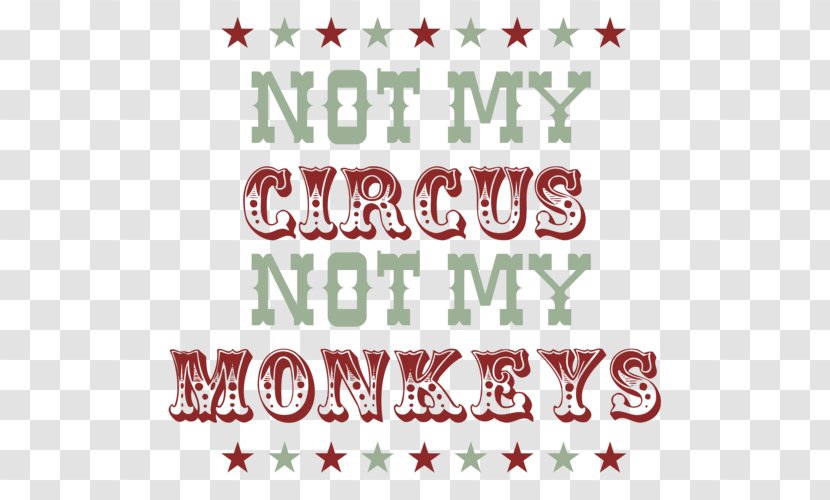 Circus Monkey Christmas Tree - Decor Transparent PNG