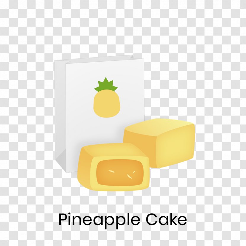 Pineapple Cake Taiwanese Cuisine Sugar Pastry - Emoji Transparent PNG