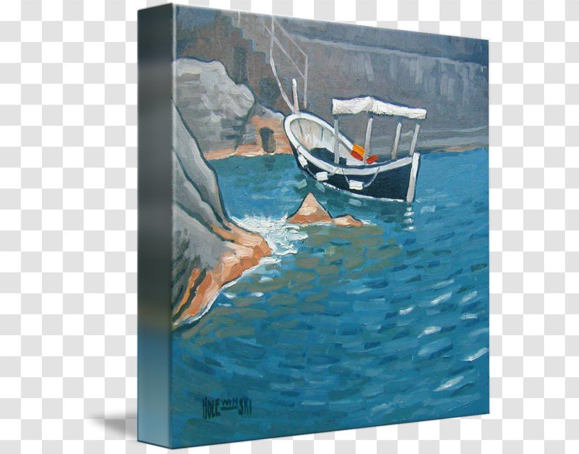 Dolphin Painting Water Boat - FISHING Transparent PNG