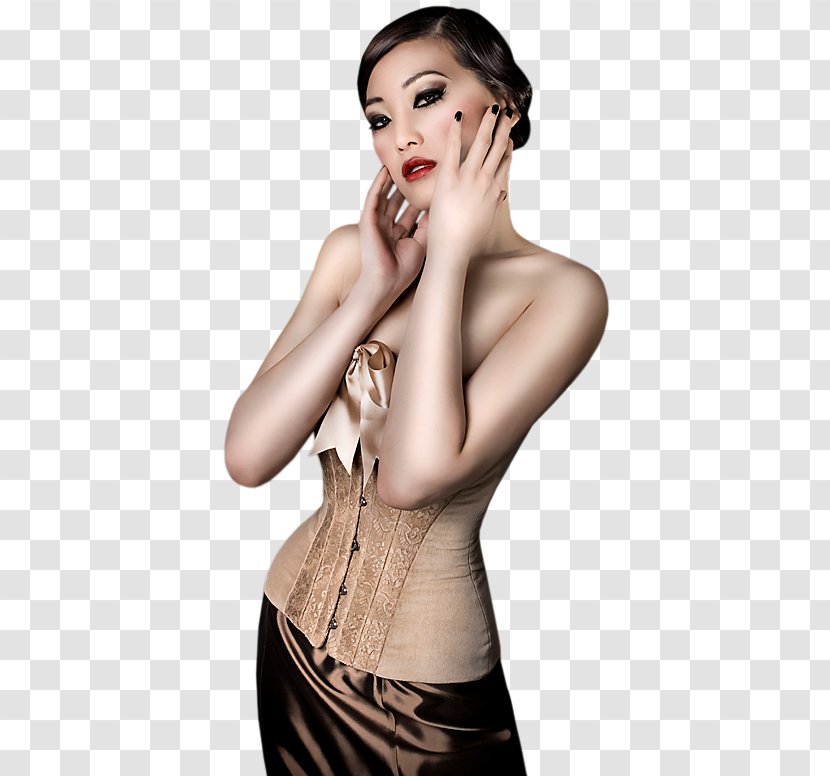 Woman Model Fashion Photo Shoot Female - Flower Transparent PNG