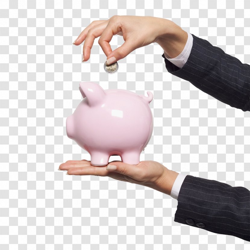 Money Piggy Bank Saving Retirement - Save Electricity Transparent PNG