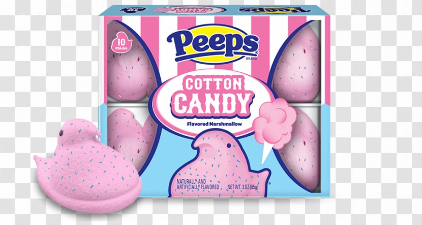Cotton Candy Sherbet Peeps Rock - Sugar Transparent PNG