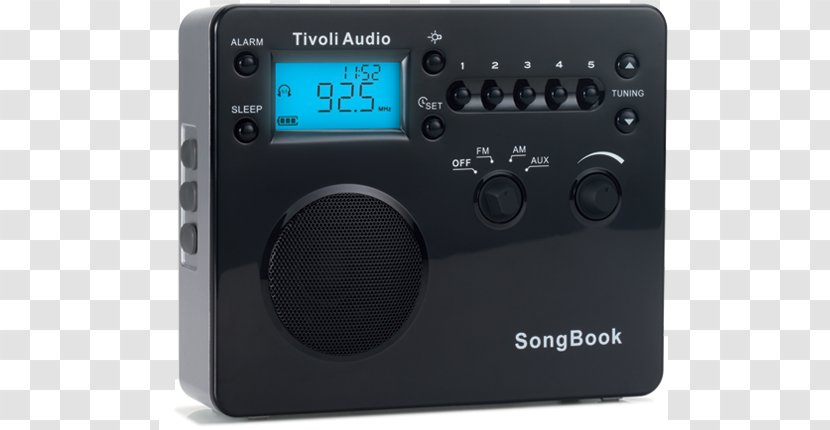 Sound Microphone Tivoli Audio Radio Receiver - Electronic Instrument - High Gloss Transparent PNG