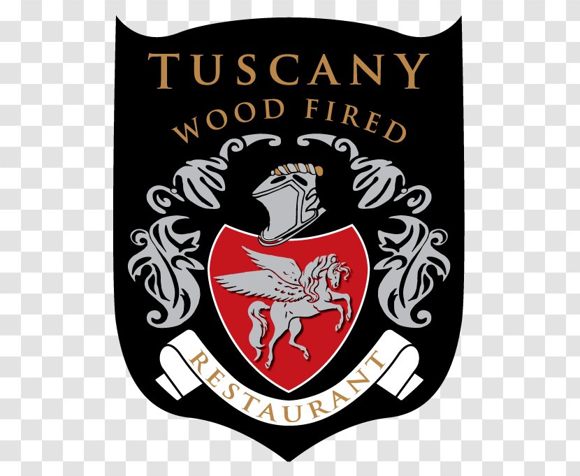 Tuscany Wood Fired Restaurant Hit N Run Korean Cuisine Pizza - Barbecue - Badge Transparent PNG