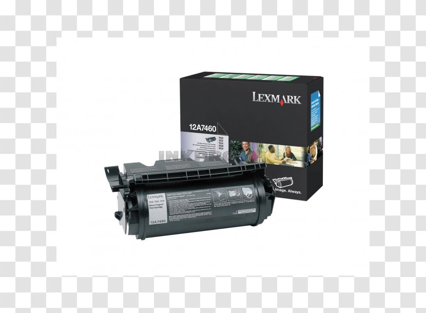 Paper Toner Cartridge Lexmark Printer - Ink Transparent PNG