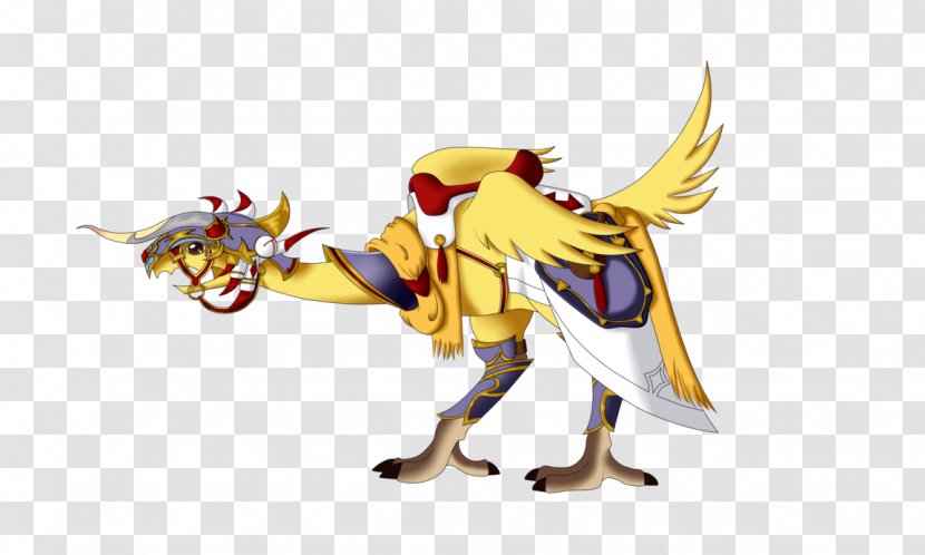 Final Fantasy XIV Rooster Chocobo Barding Light - Cartoon Transparent PNG