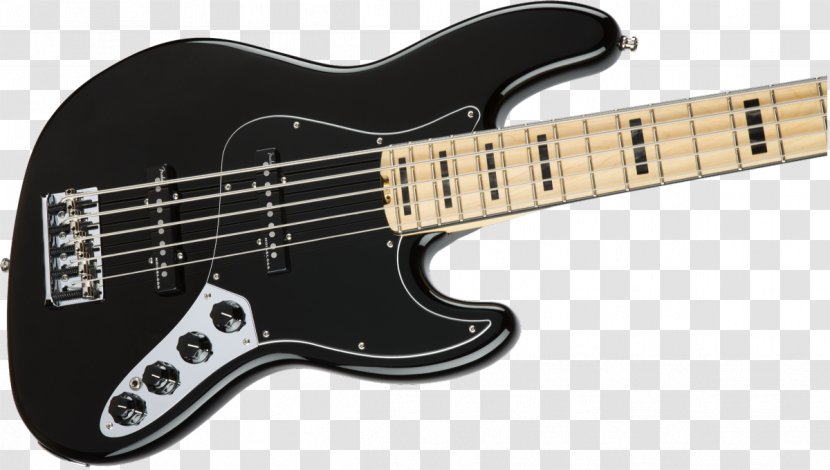 Fender Jazz Bass V Squier Guitar Precision - Silhouette Transparent PNG