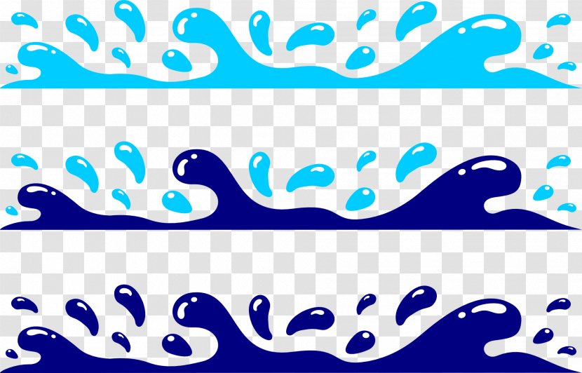 Water Drop Clip Art - Blue - Sea Transparent PNG