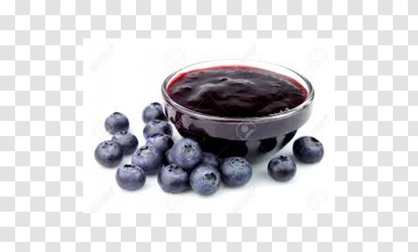 Juice Gelatin Dessert Blueberry Fruit Preserves Flavor - Jam Transparent PNG