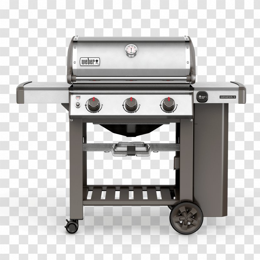Barbecue Weber Genesis II S-310 Natural Gas Propane Weber-Stephen Products Transparent PNG