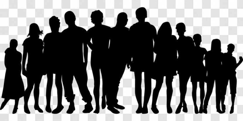 Group Of People Background - Text - Crew Collaboration Transparent PNG