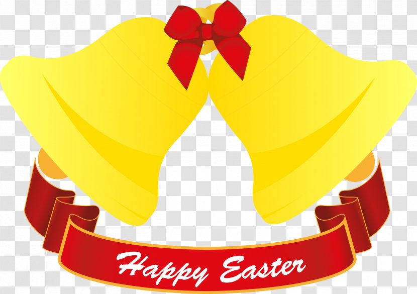 Vector Graphics Bell Design Image - Suzu - Easter Scene Transparent PNG