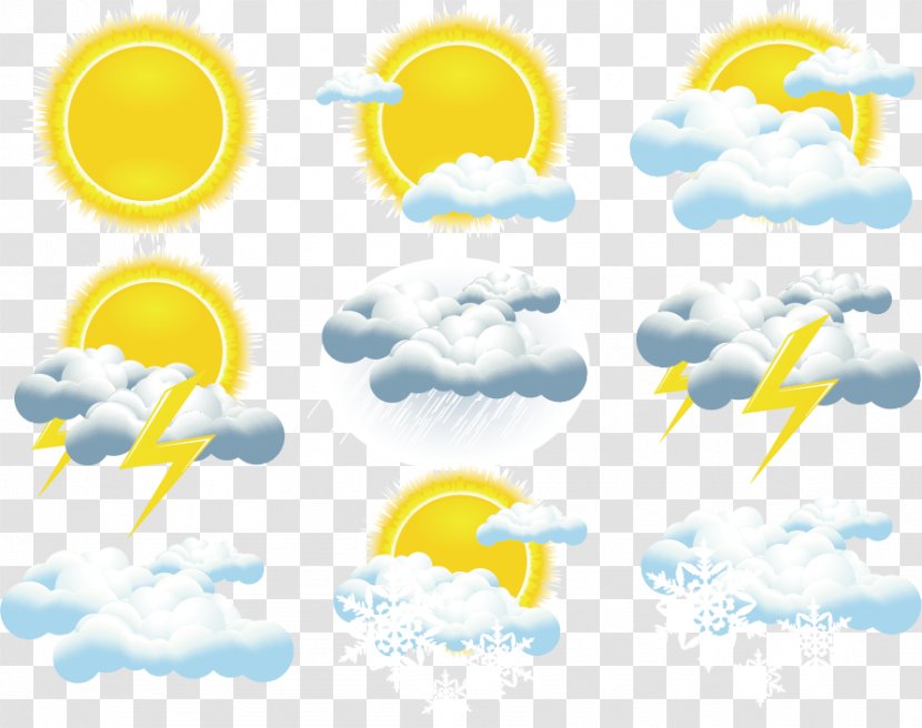 Weather Download Icon Design Transparent PNG