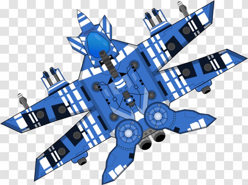 Airplane Cartoon - Space - Electric Blue Vehicle Transparent PNG