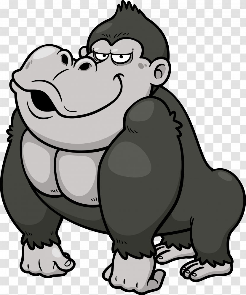 Gorilla Royalty-free Stock Photography Clip Art - Royaltyfree Transparent PNG