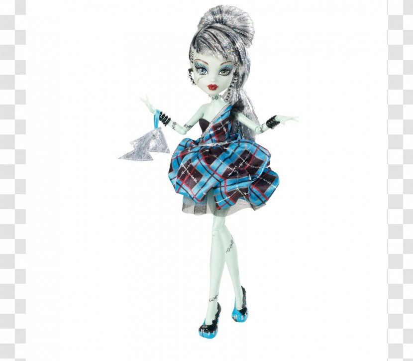 Frankie Stein Clawdeen Wolf Monster High Fashion Doll - Costume Design Transparent PNG