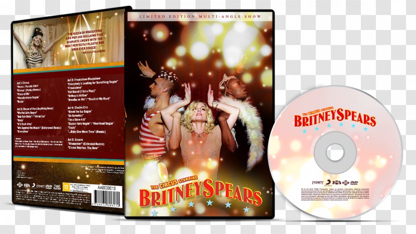 The Circus Starring Britney Spears DVD Brand STXE6FIN GR EUR - Dvd Transparent PNG